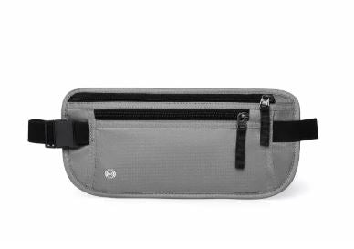 RFID Waterproof Passport & Document Waist Bag – Anti-Theft Travel Pouch for Mobile Phone (Unisex)