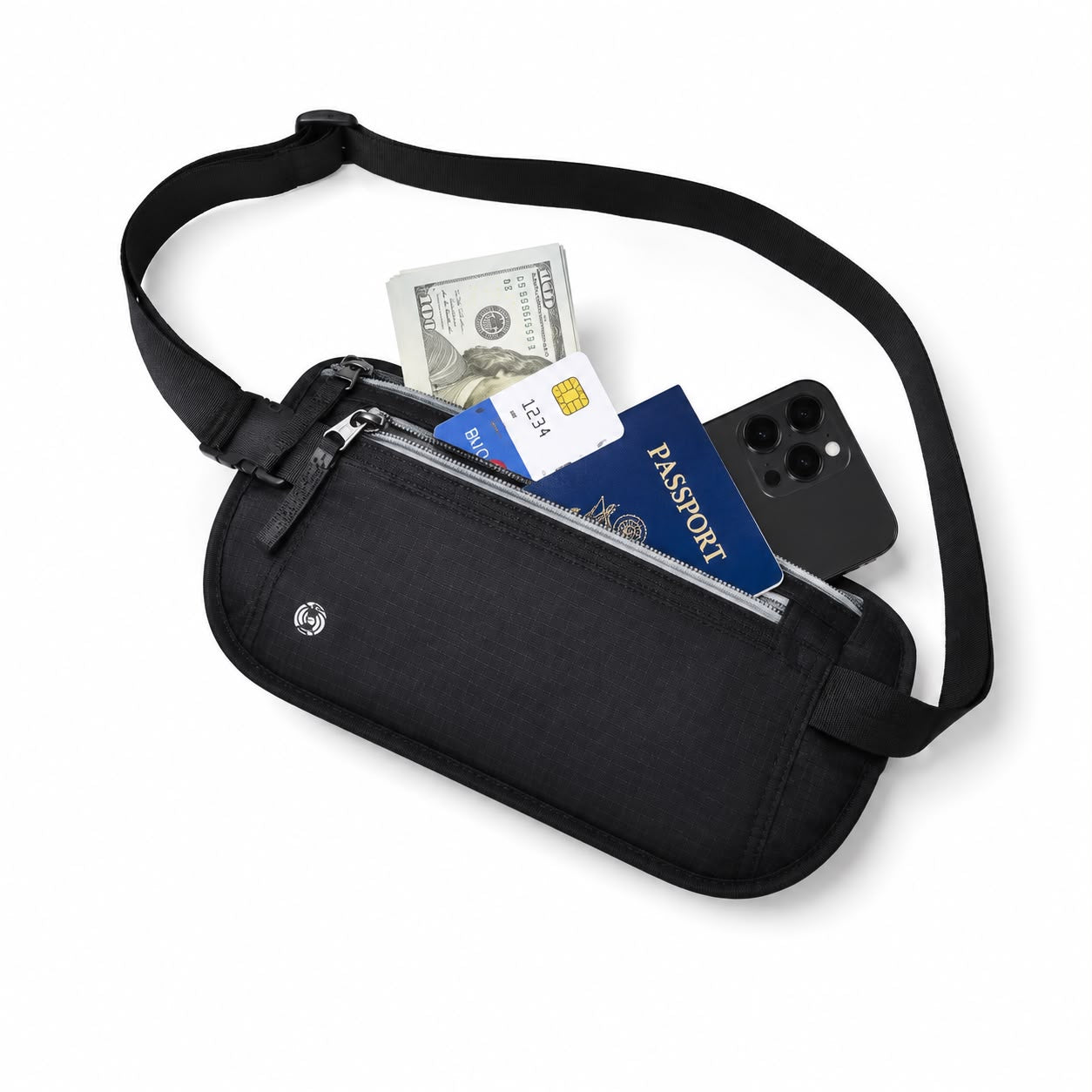Anti-Theft Travel Money, Phone and Passport Holder